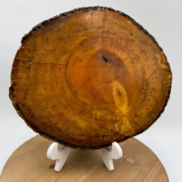 The Last Supper Laquered Wood Wall Art Religious Rustic Home Decor Litho 11 x 9 - Picture 8 of 12